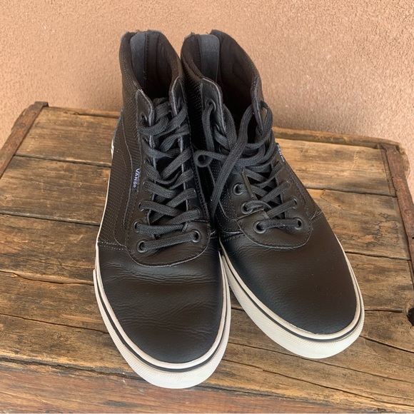 Vans Black SK8-Hi Top Sneakers - Picture 3 of 7